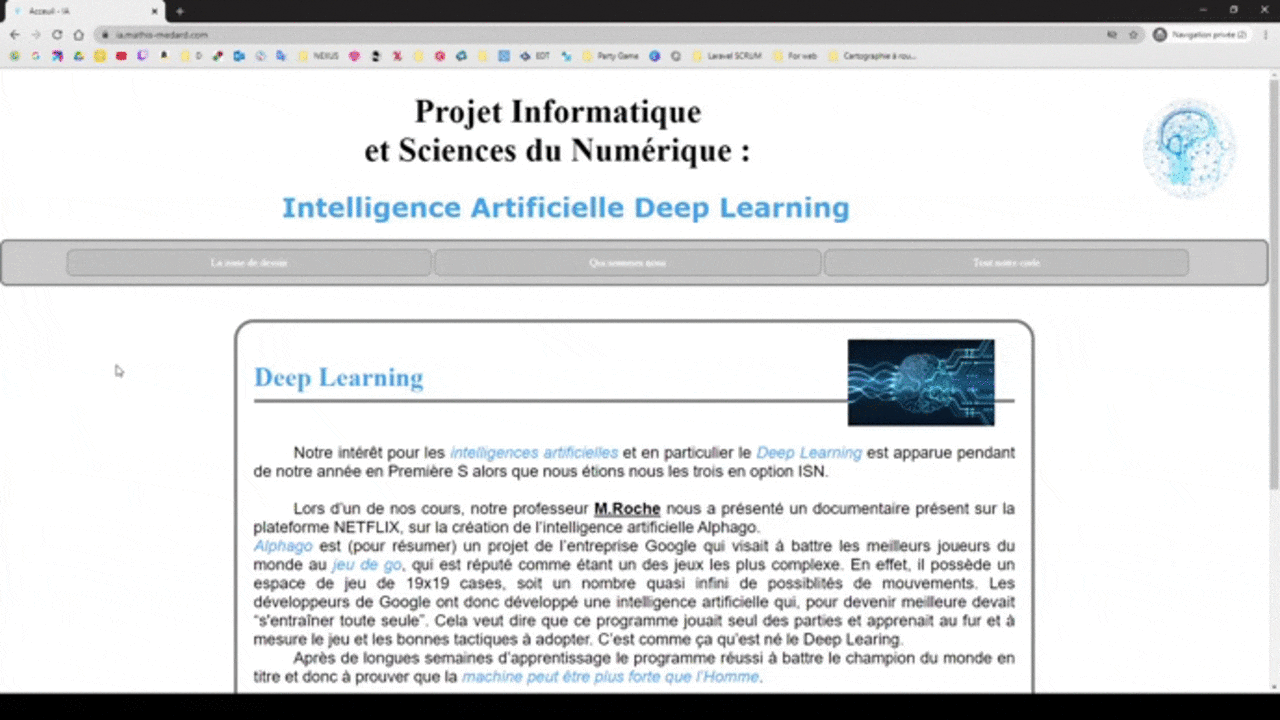 IA - Reconnaissance de chiffres
